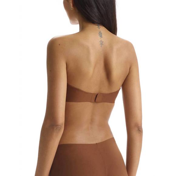 NEW COMMANDO butter soft support strapless bralette in cinnamon - Picture 2 of 2